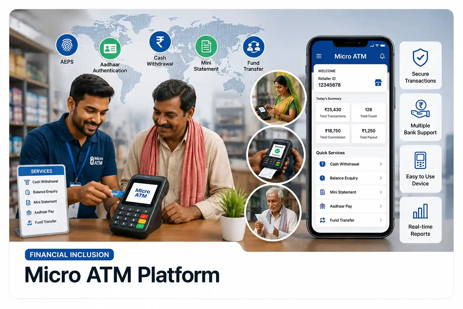 Micro ATM Features