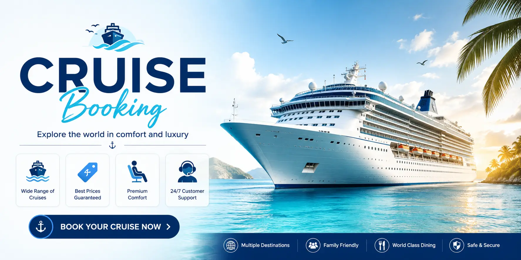 Online Cruise Booking Features