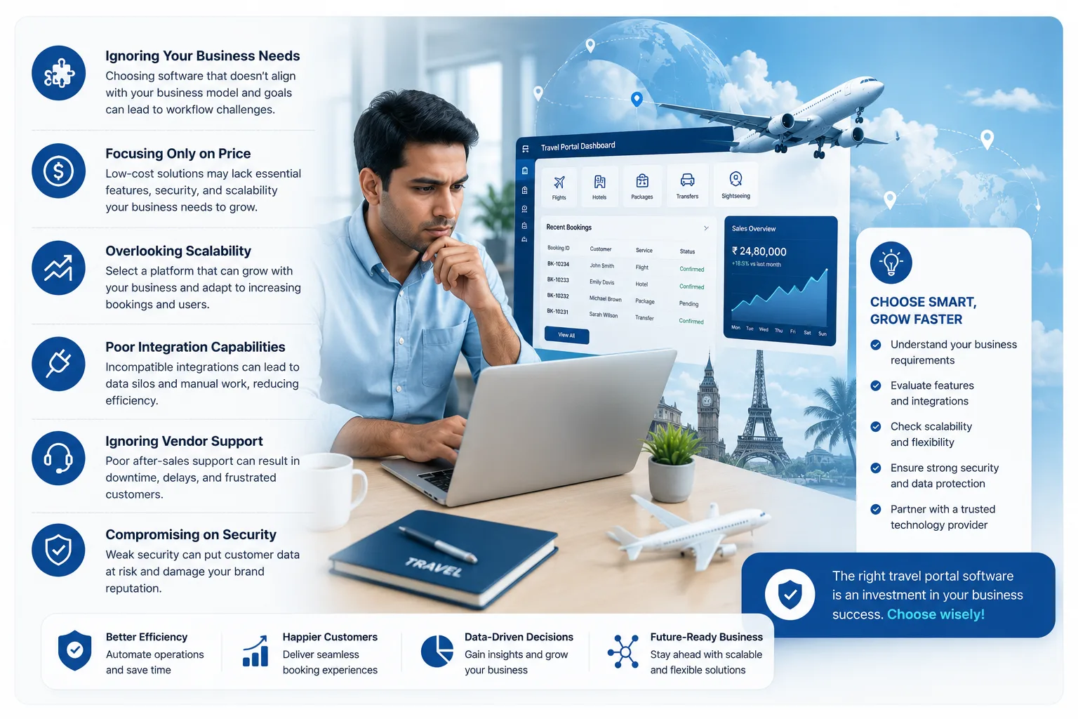 Mistakes to Avoid When Choosing Travel Portal Software