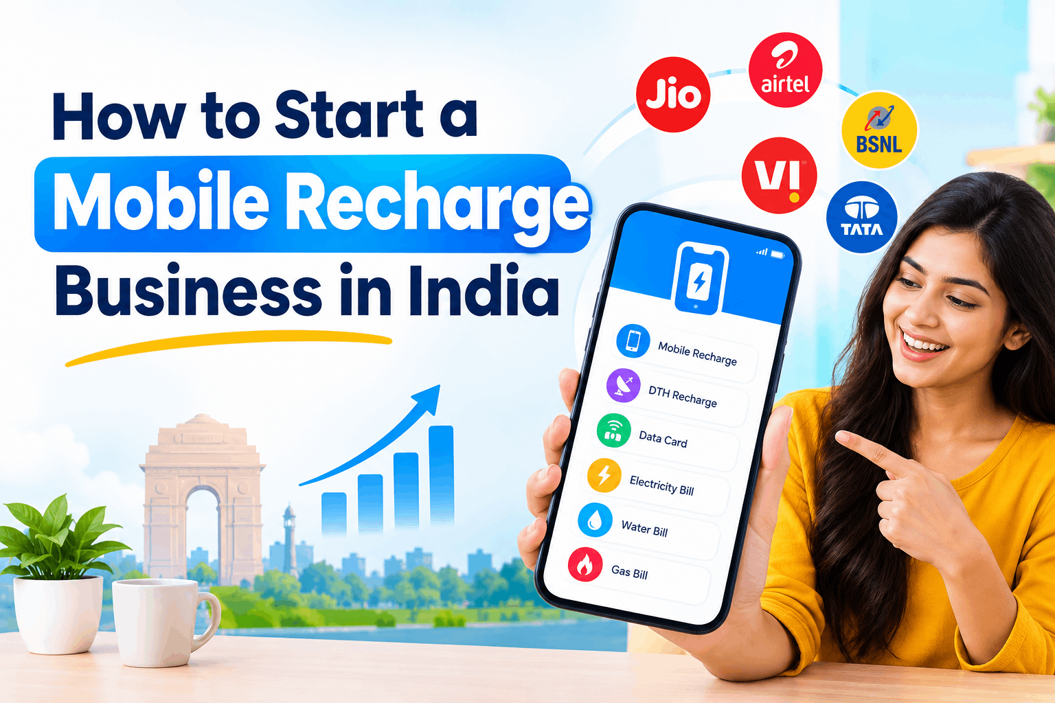 Mobile recharge business guide for travel agents
