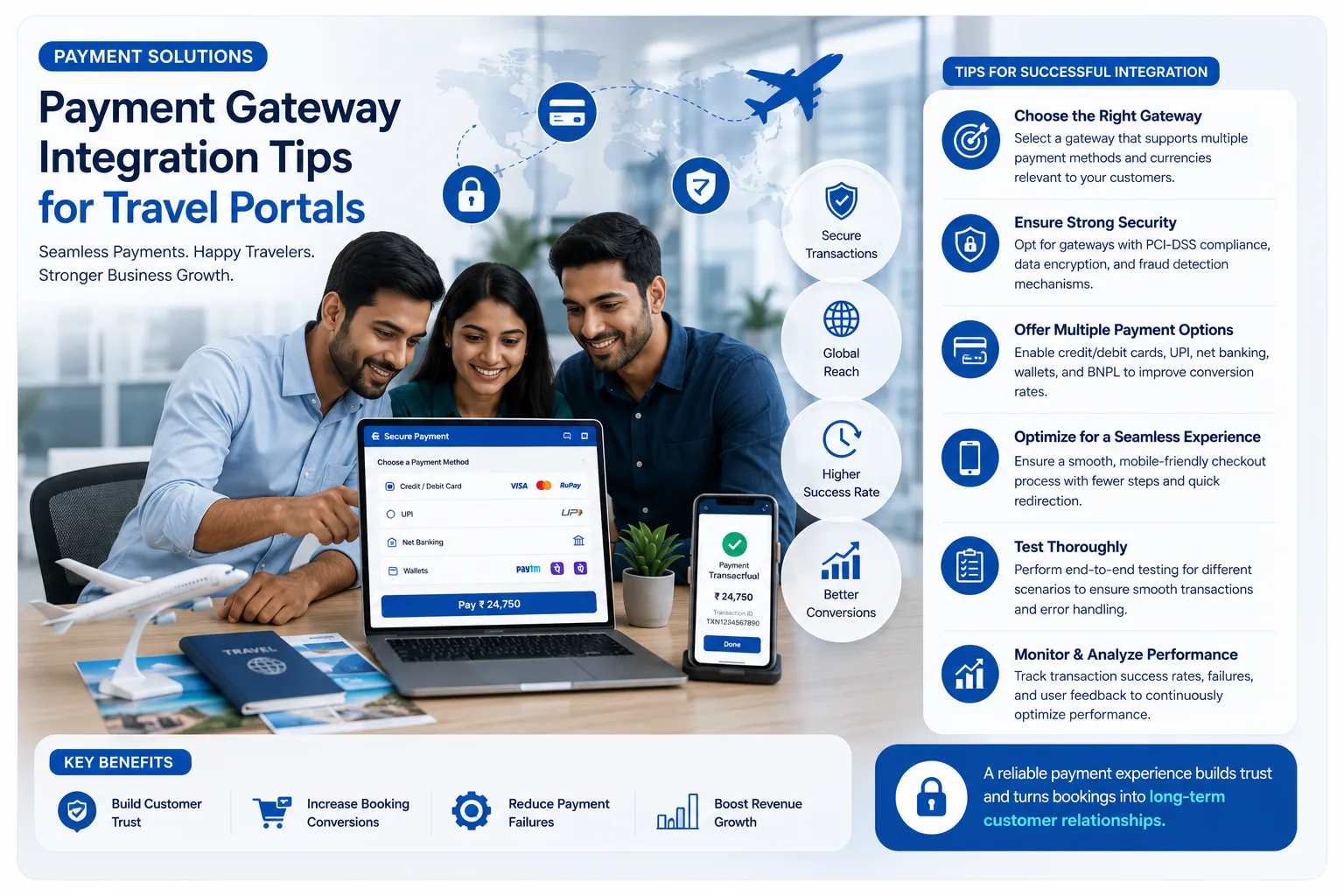 Payment Gateway Integration Tips for Travel Portals