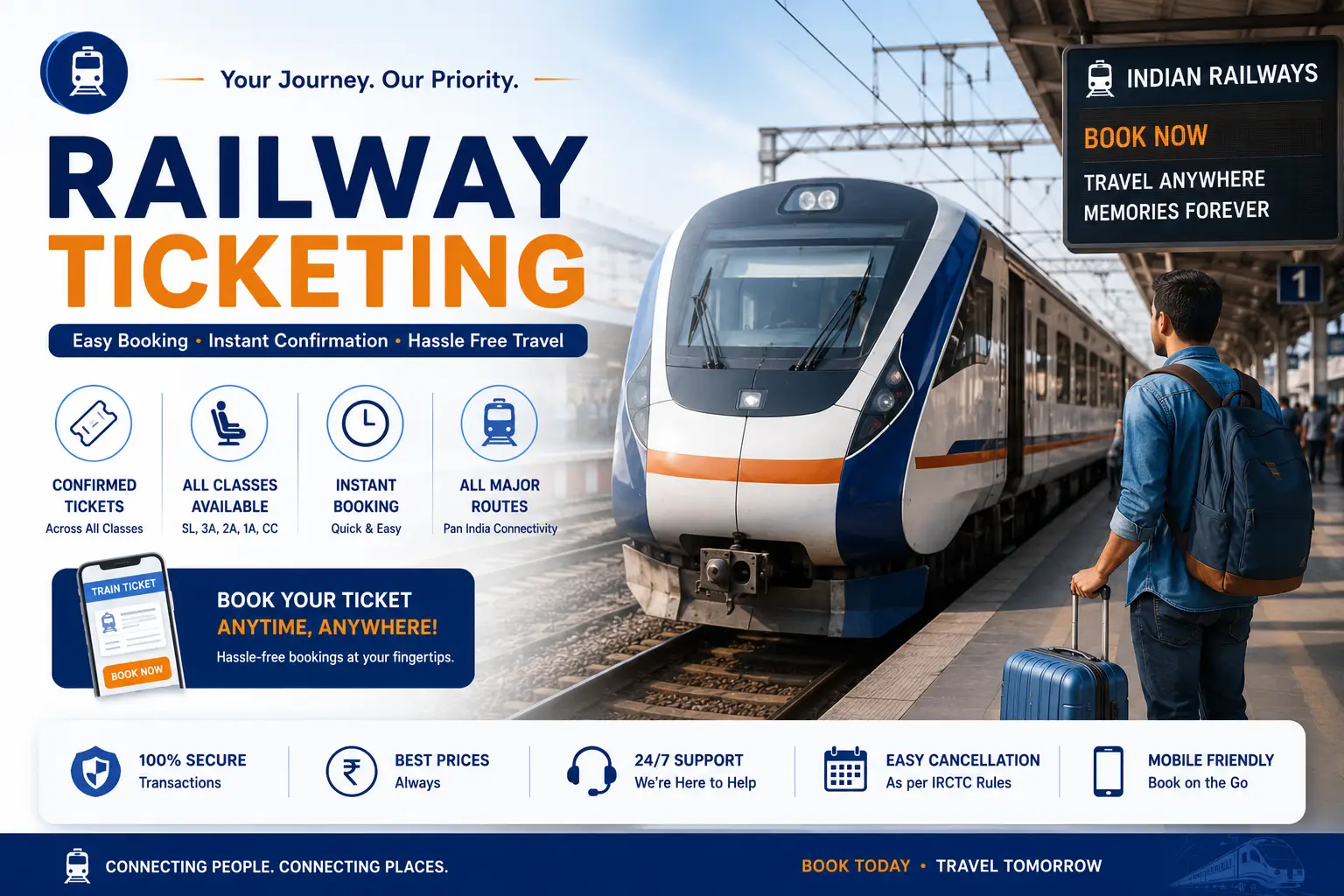 Railway Ticketing Features