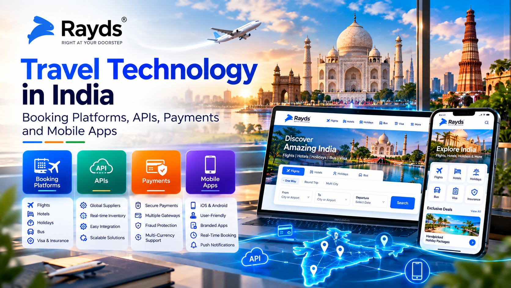 Travel technology in India: booking platforms, APIs, payments and mobile apps