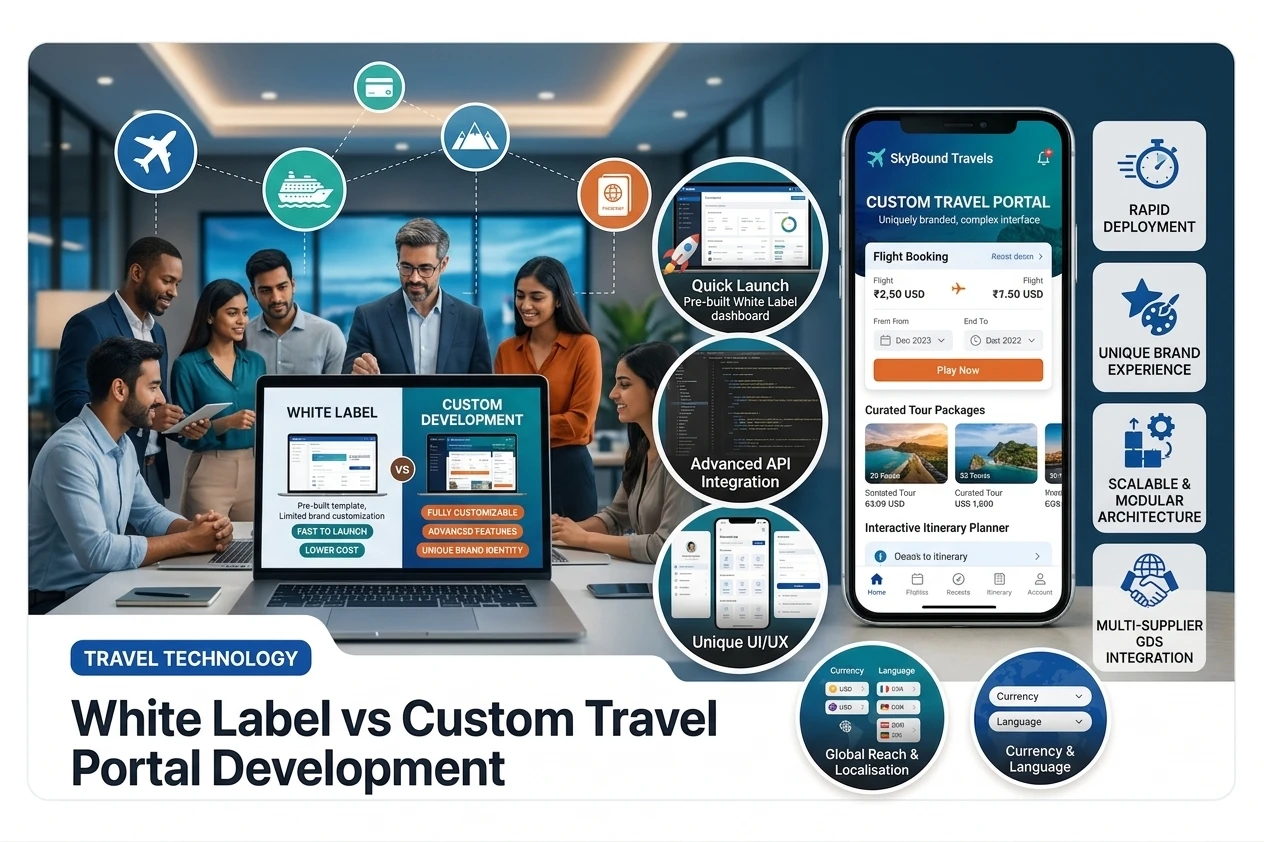 White Label vs Custom Travel Portal Development
